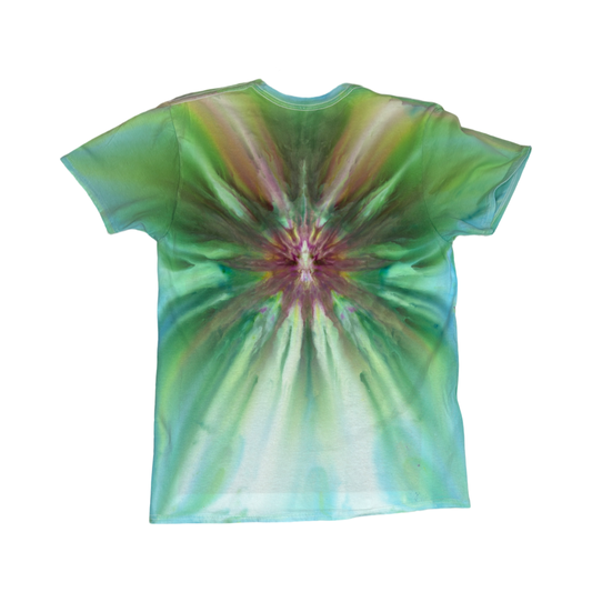 Green/Multicolor Burst Green/Multicolor Burst Shirt Size Medium