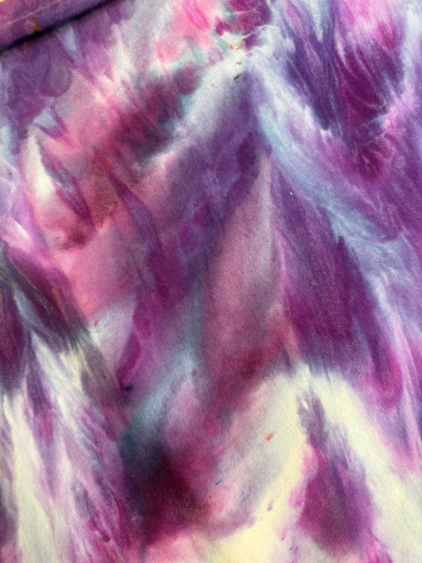 Purple Twilight Twist Gravity Dye Shirt Size LADIES 2XL