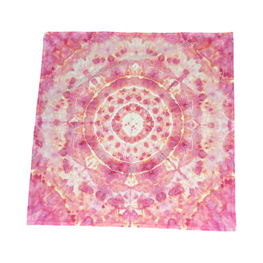 Tea Towel Pink Mandala