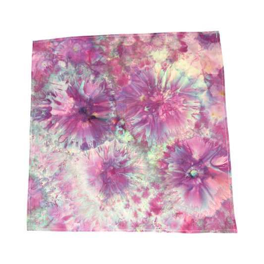 Tea Towel Pink Purple Explosion