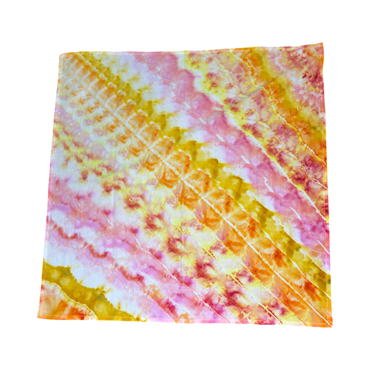 Tea Towel Pinks and Yellows
